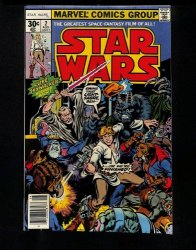 Cover Scan: Star Wars (1977) #2 VF 8.0 1st Obi-Wan Kenobi Han Solo Chewbacca!! - Item ID #424287