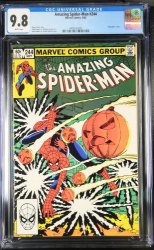 Cover Scan: Amazing Spider-Man #244 CGC NM/M 9.8 White Pages Hobgoblin! - Item ID #424565