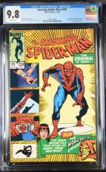 Cover Scan: Amazing Spider-Man #259 CGC NM/M 9.8 White Pages Hobgoblin! - Item ID #424567