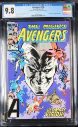 Cover Scan: Avengers #254 CGC NM/M 9.8 DOUBLE COVER!! - Item ID #424569