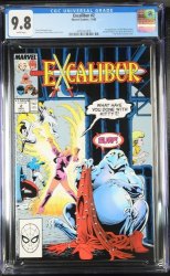 Cover Scan: Excalibur (1988) #2 CGC NM/M 9.8 White Pages 1st Kylun! - Item ID #424571