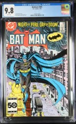 Cover Scan: Batman #385 CGC NM/M 9.8 White Pages - Item ID #424841