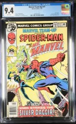 Cover Scan: Marvel Team-up #77 CGC NM 9.4 White Pages Spider-Man! Ms. Marvel! - Item ID #424853