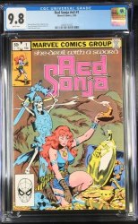 Cover Scan: Red Sonja (1983) #1 CGC NM/M 9.8 White Pages - Item ID #424858