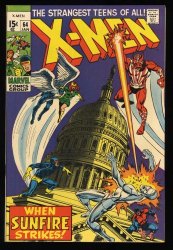 Cover Scan: X-Men #64 VF+ 8.5 1st App Sunfire! Shiro Yoshida!  - Item ID #425377