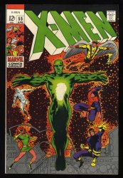 Cover Scan: X-Men #55 VF 8.0 2nd Appearance Havok! Living Pharoah! Avenging Angel! - Item ID #425399