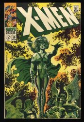 Cover Scan: X-Men #50 FN 6.0 Jim Steranko Cover! 2nd Appearance Polaris! - Item ID #425402