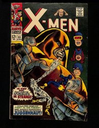 Cover Scan: X-Men #33 VG+ 4.5 Juggernaut Appearance! Dr. Strange Cameo! - Item ID #426085