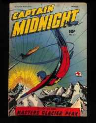 Cover Scan: Captain Midnight #61 VG- 3.5 - Item ID #426108