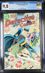 Cover Scan: Detective Comics #569 CGC NM/M 9.8 Joker Catwoman Batman! Davis/Neary Cover - Item ID #426321