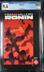 Cover Scan: Ronin (1983) #1 CGC NM+ 9.6 White Pages Frank Miller Cover and Art! - Item ID #426332