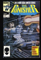 Cover Scan: Punisher (1986) #1 NM- 9.2 1st Solo Punisher!  Mike Zeck cover! - Item ID #426344