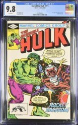 Cover Scan: Incredible Hulk #271 CGC NM/M 9.8 White Pages 1st Full Rocket Raccoon! - Item ID #428077