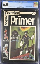 Cover Scan: Primer #2 CGC FN 6.0 Off White 1st Appearance of Grendel! - Item ID #428083