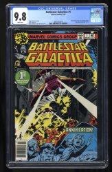 Cover Scan: Battlestar Galactica #1 CGC NM/M 9.8 Adaptation of TV Series! Annihilation! - Item ID #429284