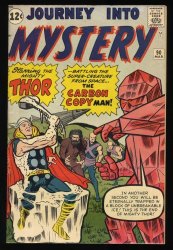 Cover Scan: Journey Into Mystery #90 FN 6.0 1st Team Appearance Xartans! - Item ID #429306