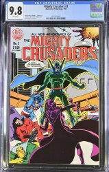 Cover Scan: Mighty Crusaders (1983) #3 CGC NM/M 9.8 White Pages - Item ID #431432