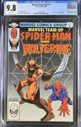 Cover Scan: Marvel Team-up #117 CGC NM/M 9.8 White Pages Spider-Man! Wolverine! - Item ID #431435