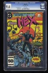 Cover Scan: Hex (1985) #1 CGC NM+ 9.6 White Pages - Item ID #431581