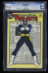 Cover Scan: Vigilante (1983) #1 CGC NM+ 9.6 Dick Giordano and Keith Pollard Art! - Item ID #431582