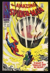 Cover Scan: Amazing Spider-Man #61 VF+ 8.5 1st Gwen Stacy Cover Appearance! - Item ID #432397