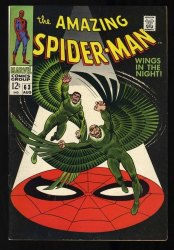 Cover Scan: Amazing Spider-Man #63 VF- 7.5 Vulture Appearance! - Item ID #432398