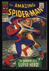 Cover Scan: Amazing Spider-Man #42 VG/FN 5.0 Romita Cover! 1st Mary Jane Face Shown! - Item ID #432424