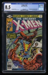 Cover Scan: X-Men #129 CGC VF+ 8.5 1st Kitty Pryde White Queen Sebastian Shaw! - Item ID #432430