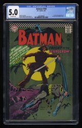 Cover Scan: Batman #189 CGC VG/FN 5.0 Cover by Infantino/Giella! 1st Silver Age Scarecrow! - Item ID #432432