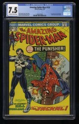 Cover Scan: Amazing Spider-Man #129 CGC VF- 7.5 1st Appearance of Punisher! - Item ID #432434