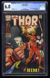 Cover Scan: Thor #165 CGC FN 6.0 1st full Appearance HIM (Adam Warlock)!! - Item ID #432446