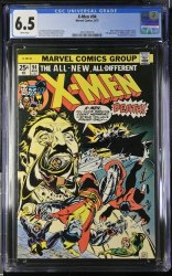 Cover Scan: X-Men #94 CGC FN+ 6.5 White Pages New Team Begins Sunfire Leaves! Cockrum Art! - Item ID #432480