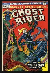 Cover Scan: Marvel Spotlight #8 NM- 9.2 Ghost Rider Appearance 1st Snake-Dance! - Item ID #433381