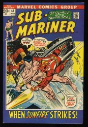 Cover Scan: Sub-Mariner #52 VF+ 8.5 2nd Sunfire! - Item ID #433424