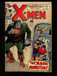 Cover Scan: X-Men #40 VF- 7.5 Classic Cover! Frankenstein Appearance! Cyclops! - Item ID #433695