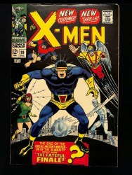 Cover Scan: X-Men #39 FN+ 6.5 Origin of Cyclops!  New Costumes! Stan Lee! - Item ID #433696