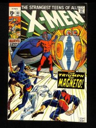 Cover Scan: X-Men #63 VF- 7.5 1st Appearance Lorelei! Magneto Cyclops! Neal Adams! - Item ID #433703