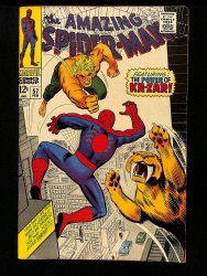 Cover Scan: Amazing Spider-Man #57 FN+ 6.5 Ka-Zar Appearance! Romita Cover! - Item ID #433875