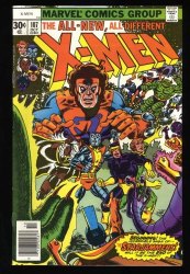 Cover Scan: X-Men #107 VF/NM 9.0 1st Full App Starjammers! Raza and Hepzibah! - Item ID #434138