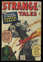 Cover Scan: Strange Tales #101 GD/VG 3.0 1st Solo Human Torch since 1954! - Item ID #434150