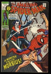 Cover Scan: Amazing Spider-Man #101 VG- 3.5 1st Full Appearance of Morbius! - Item ID #434166