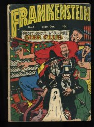 Cover Scan: Frankenstein (1945) #4 GD/VG 3.0 Stories/Art by Dick Briefer/Bruce Elliott! - Item ID #435589