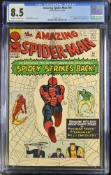 Cover Scan: Amazing Spider-Man #19 CGC VF+ 8.5 1st Appearance MacDonald Gargan! - Item ID #436432