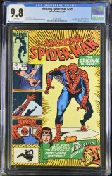 Cover Scan: Amazing Spider-Man #259 CGC NM/M 9.8 White Pages Hobgoblin! - Item ID #437187