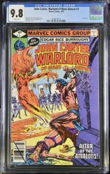 Cover Scan: John Carter Warlord of Mars Annual #3 CGC NM/M 9.8 White Pages - Item ID #437198