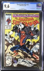 Cover Scan: Amazing Spider-Man #322 CGC NM+ 9.6 Silver Sable! McFarlane Art and Cover!  - Item ID #437876