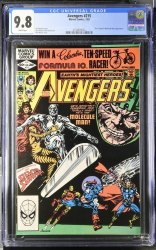 Cover Scan: Avengers #215 CGC NM/M 9.8 White Pages - Item ID #437877