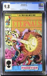 Cover Scan: Eternals (1985) #3 CGC NM/M 9.8 White Pages - Item ID #437881