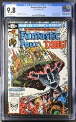 Cover Scan: Fantastic Four #240 CGC NM/M 9.8 White Pages 1st Appearance Luna Maximoff! - Item ID #437882