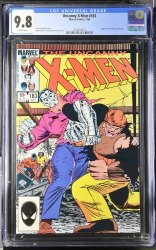 Cover Scan: Uncanny X-Men #183 CGC NM/M 9.8 John Romita Art! Colossus Vs Juggernaut! - Item ID #437897